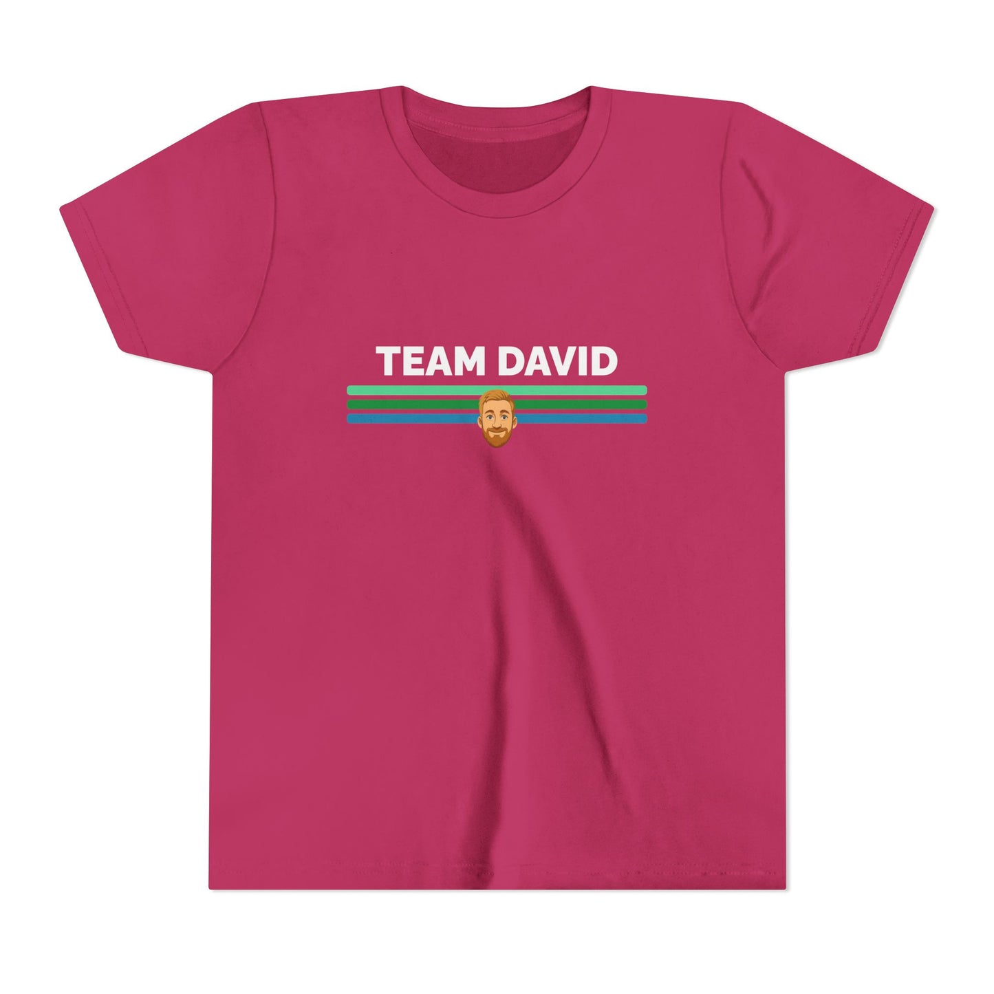 Team David Youth T-shirt