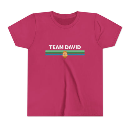 Team David Youth T-shirt