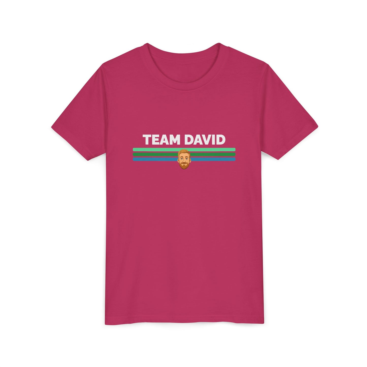 Team David Youth T-shirt