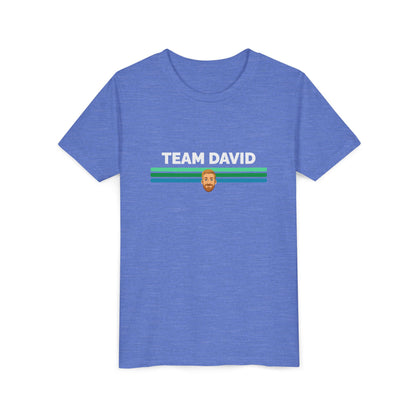 Team David Youth T-shirt
