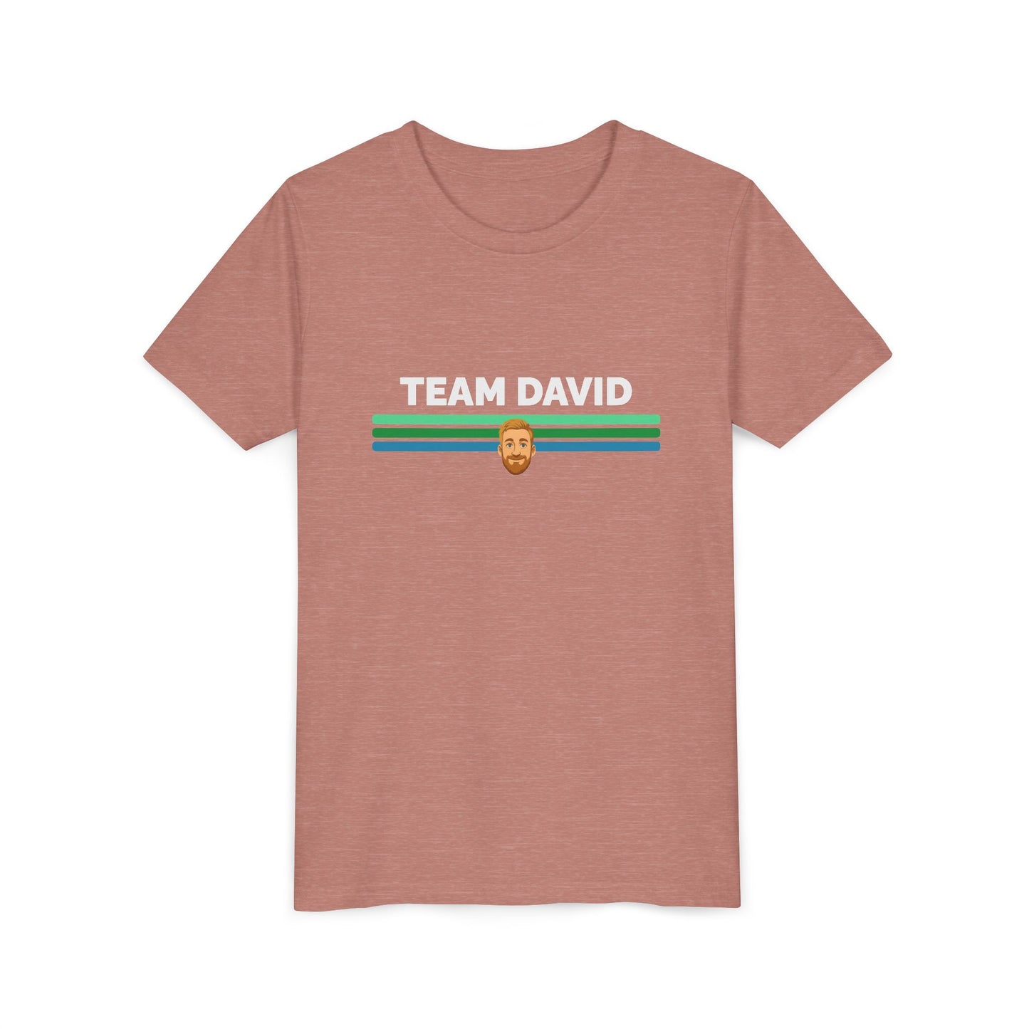 Team David Youth T-shirt