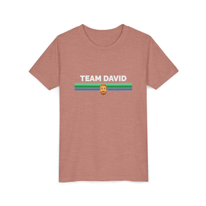 Team David Youth T-shirt