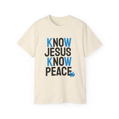 Know Jesus Know Peace T-shirt