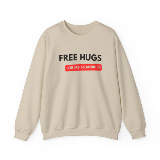 Free Hugs for My Grandkids Sweater