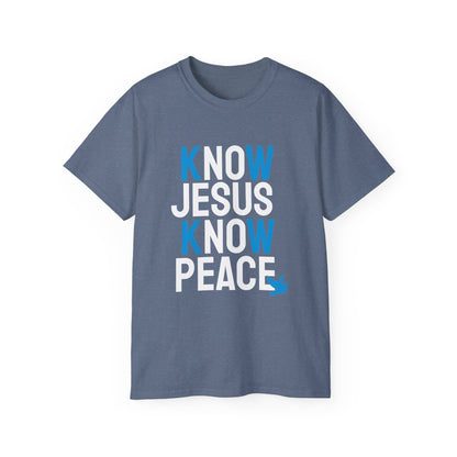 Know Jesus Know Peace T-shirt