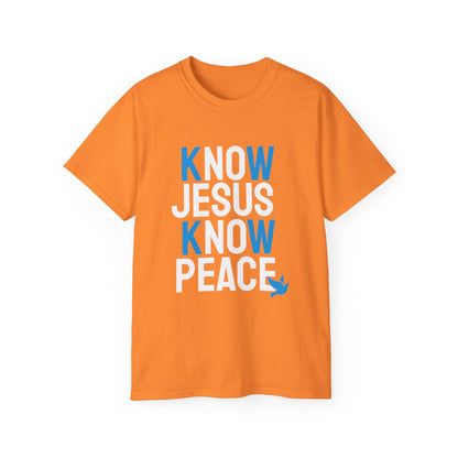 Know Jesus Know Peace T-shirt