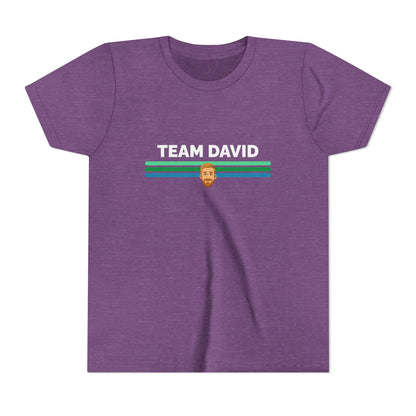 Team David Youth T-shirt