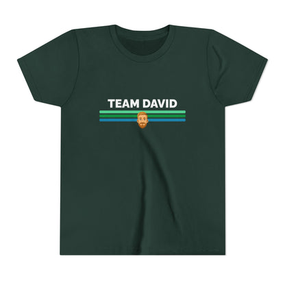 Team David Youth T-shirt