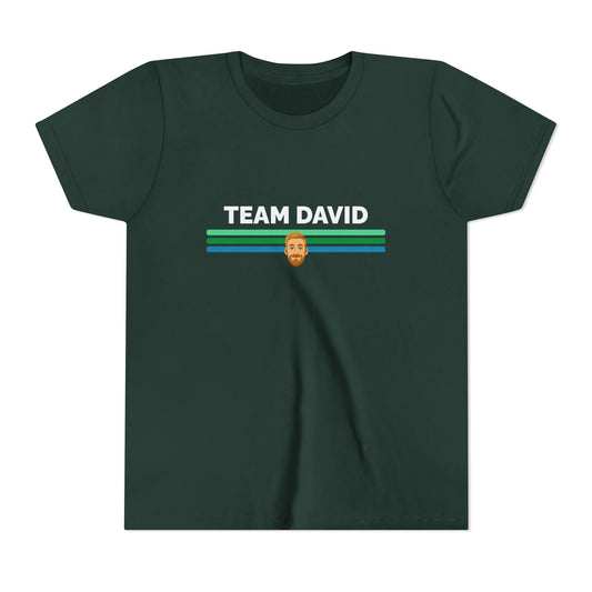Team David Youth T-shirt