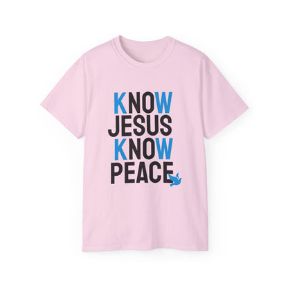 Know Jesus Know Peace T-shirt